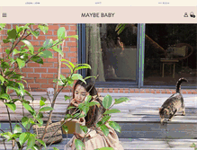 Tablet Screenshot of m.maybe-baby.co.kr